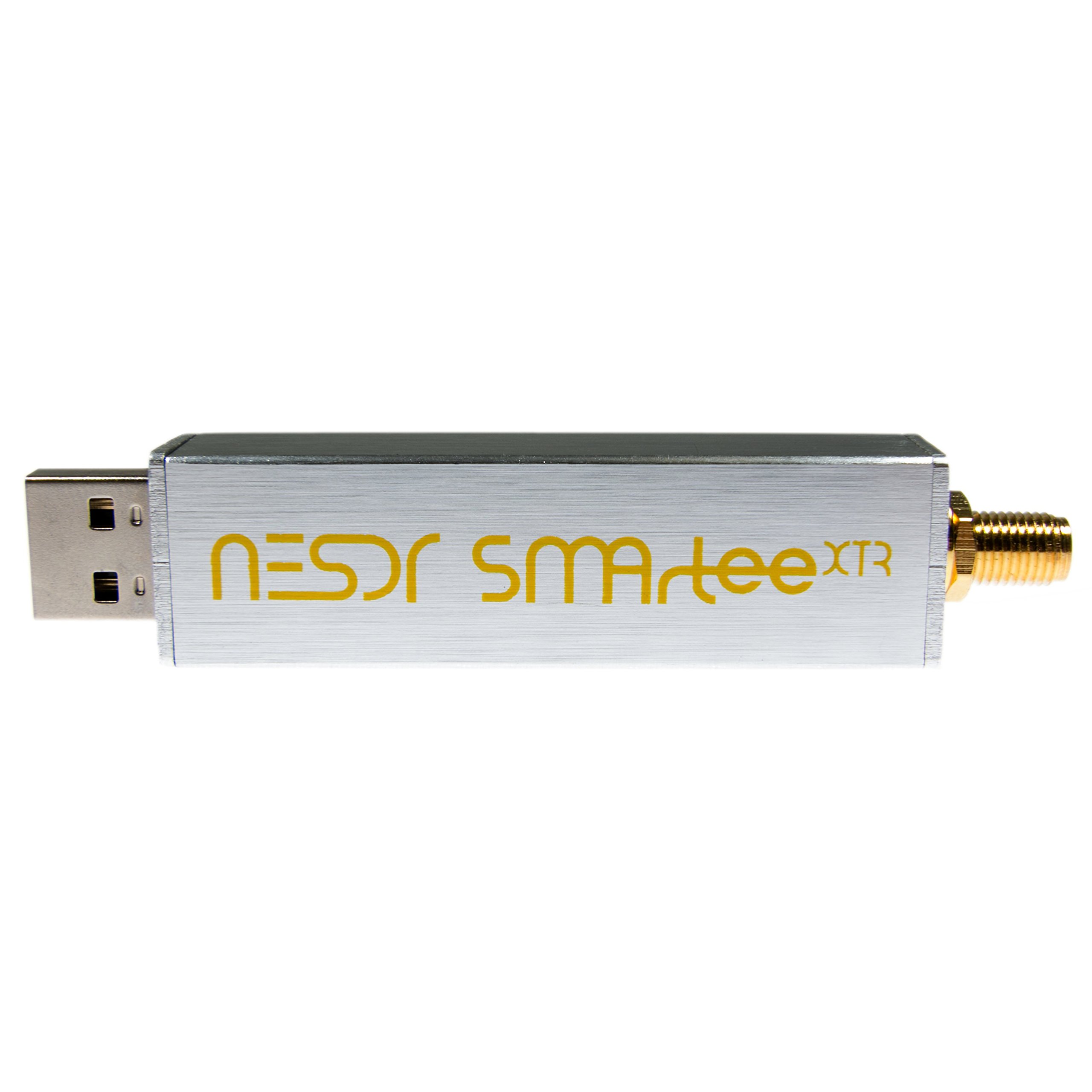 NooElec NESDR SMArTee XTR SDR - Premium RTL-SDR w/Extended Tuning Range, Aluminum Enclosure, Bias Tee, 0.5PPM TCXO, SMA Input. RTL2832U & E4000-Based Software Defined Radio