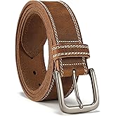 CHAOREN Full Grain Leather Belt for Men, Work Belts for Men Heavy Duty, Daily Wear for Jeans Pants