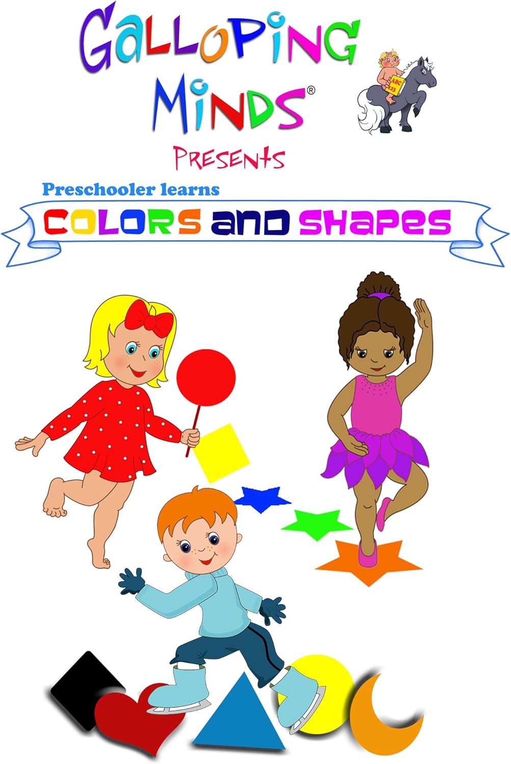 Galloping Minds Preschooler Learns Colours And Shapes DVD Region 1