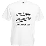 Southside Serpents Printed T-Shirt Riverdale Netflix TV Series