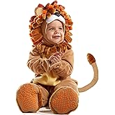 Spooktacular Creations Halloween Lion Costume Toddler with Toy Zebra, Kids Lion Costume for Baby Halloween Dress Up Party