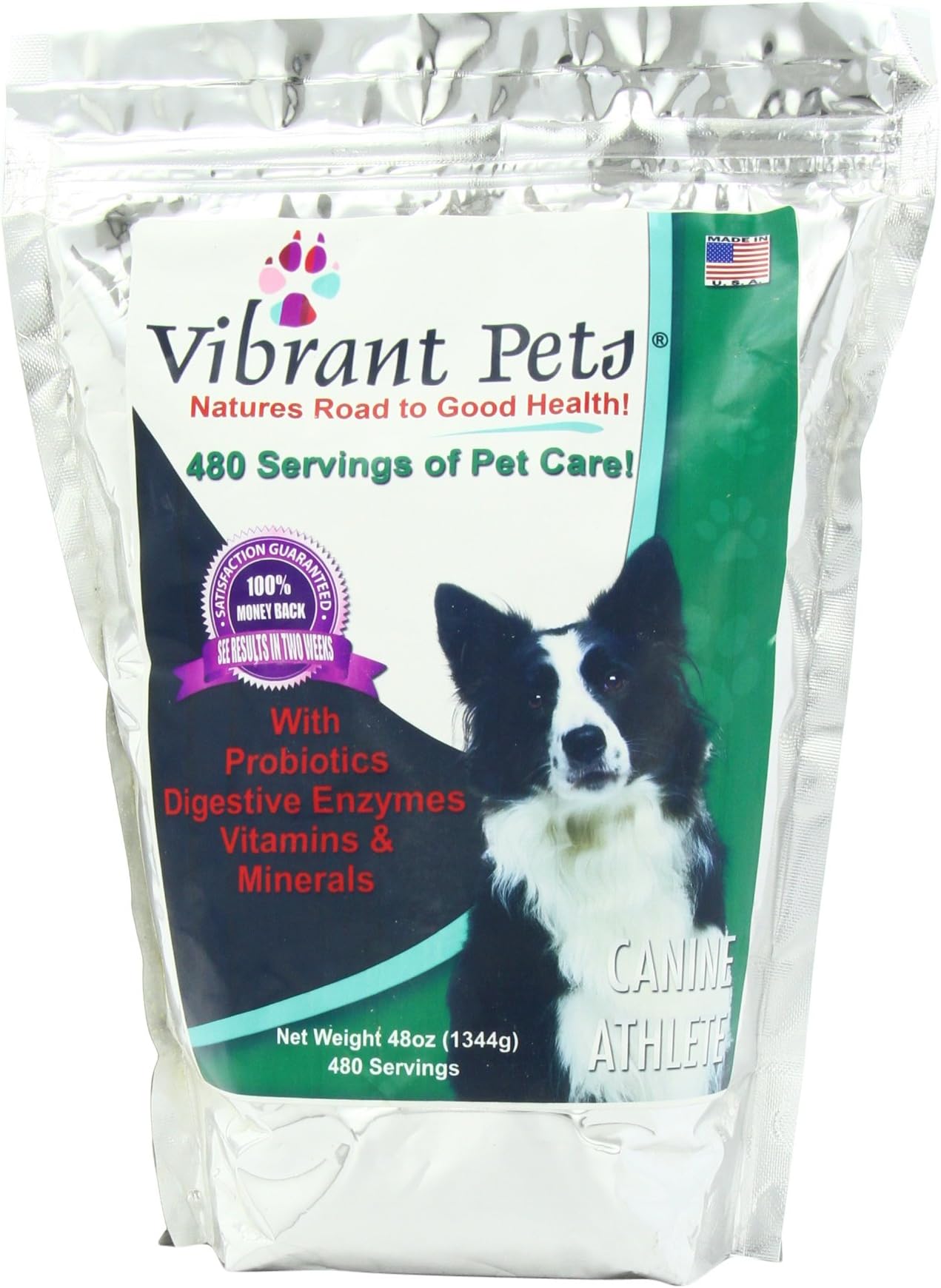 Canine Athlete (Advanced) | Produces Beautiful, Shiny, Lustrous Coats | Gives Your Dog Youthful Puppy Energy Again | Strengthens Joints & Muscles | All-in-one Nutrition