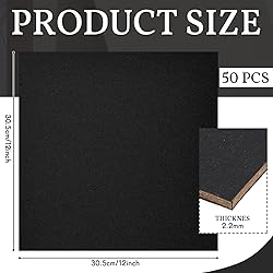 50 Pcs Book Board, Binders Board Chipboard Designer