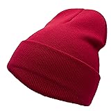 Unisex Knit Soft Warm Cuffed Beanie Hat Winter Camo