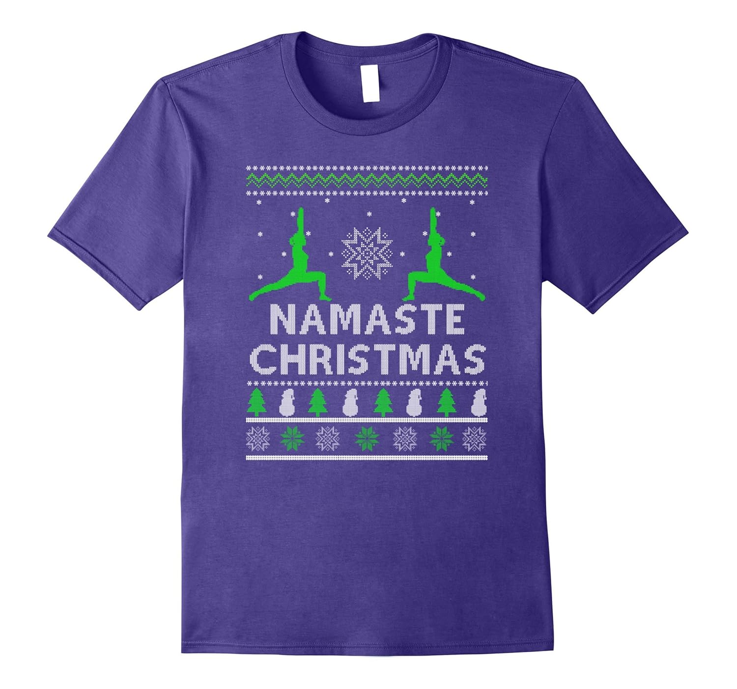 Yoga Christmas Ugly Style T-Shirt-ANZ