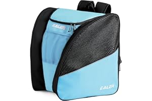 EALER SBH202 Ice Skate Bag Ice Skating Backpack, Roller Skates Ski Boot Bag, Ice & Inline Skate Bag,Large Capacity Waterproof