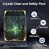 Mlikero 600 Pcs Card Sleeves Inner Sleeves 64 x 89 mm MTG TCG Perfect Fit view 5