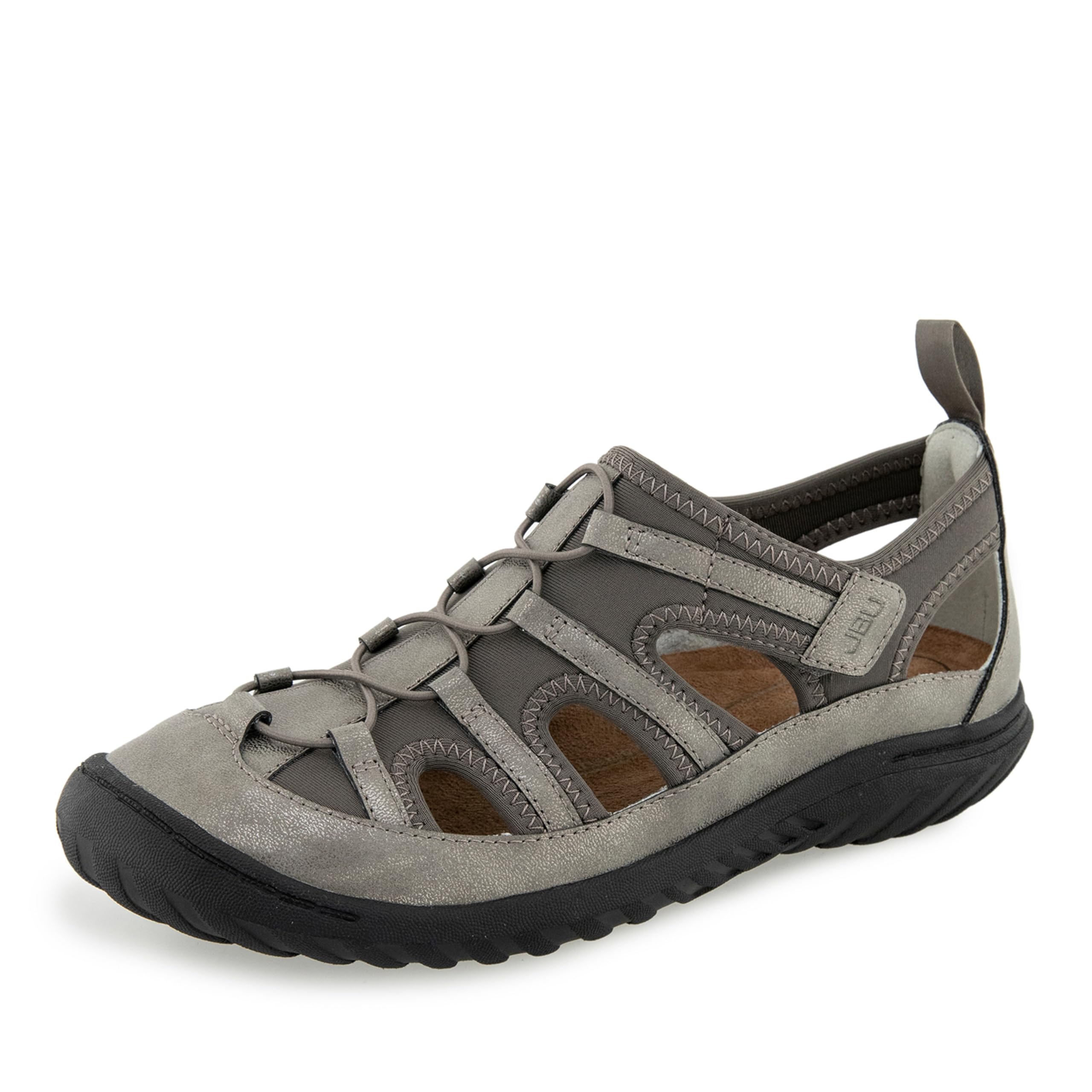 JBU Women’s Cupcake Casual Comfortable Flexible Arch Support APMA Accepted Fisherman Walking Flat