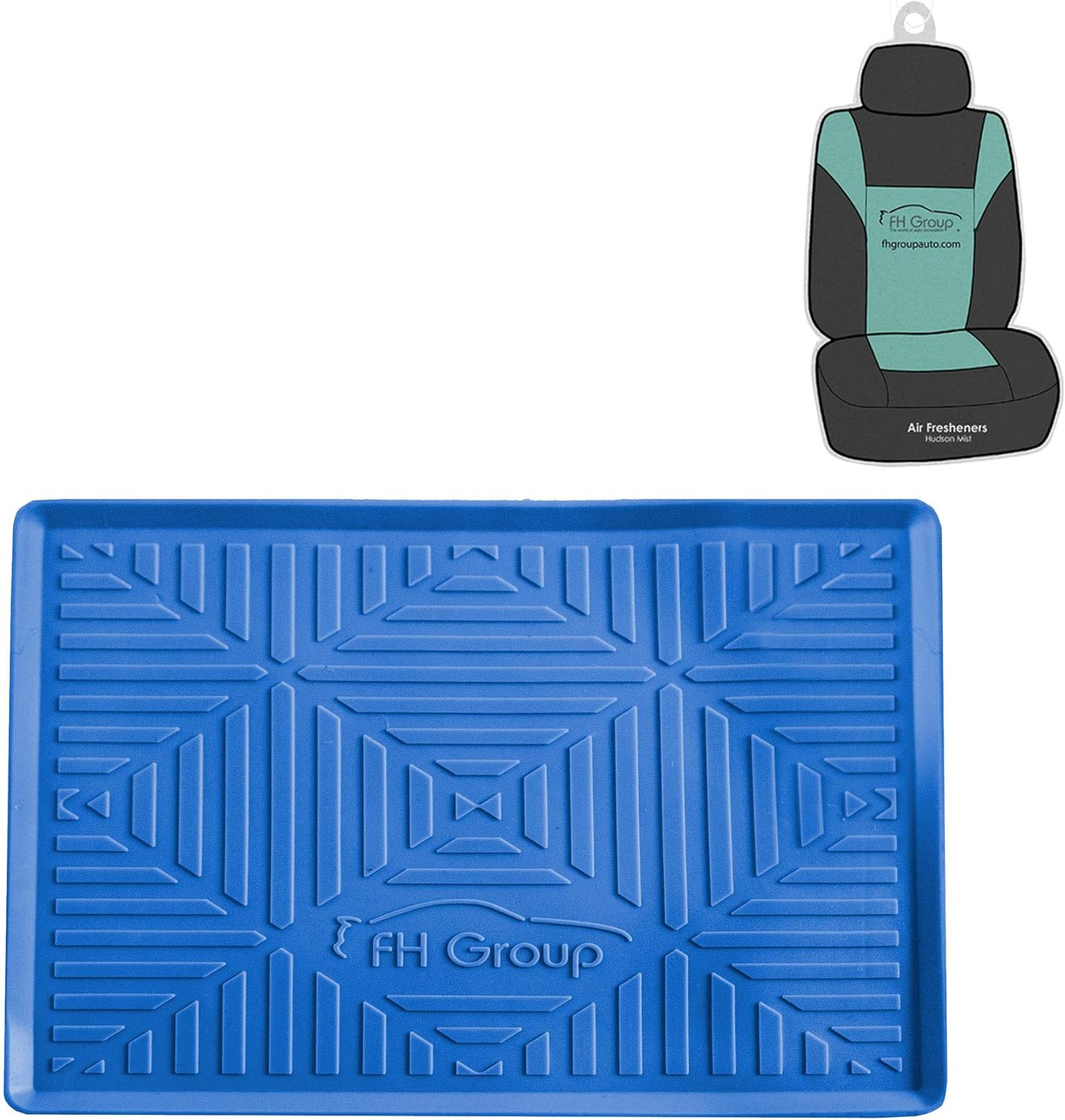 FH Group FH3011 Silicone Anti-Slip Dash Mat Smartphone iPhone, iPhone Plus, Galaxy, Galaxy Note Coin Grip, Blue Color - with Gift