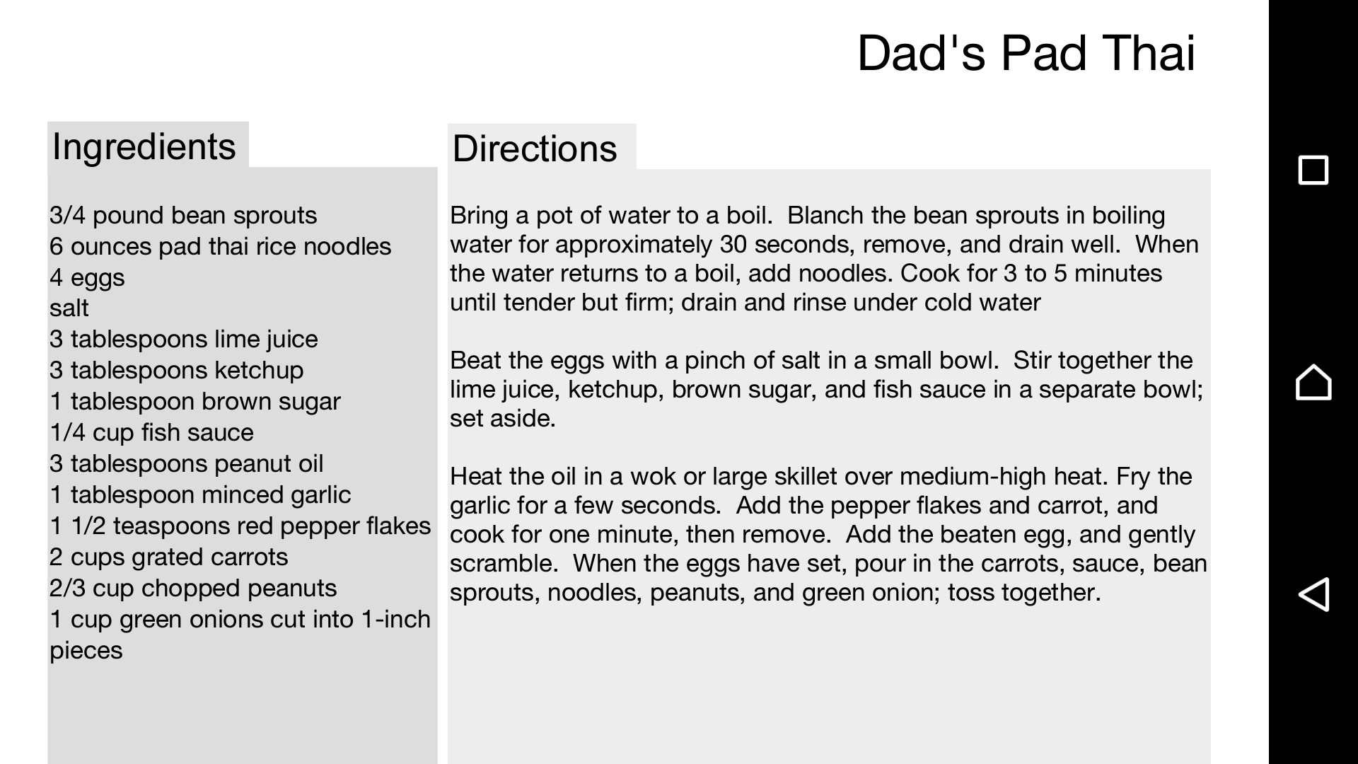 Ketchup Recipes