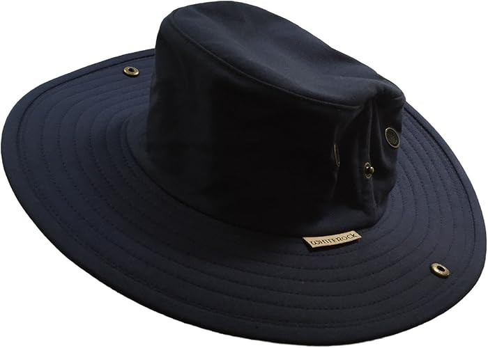 Mens Womens Adults White Rock Outback Classic UV Protection Sun Hat