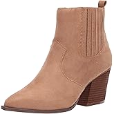 The Drop Women's Sia Pointed-Toe Western Ankle Boot
