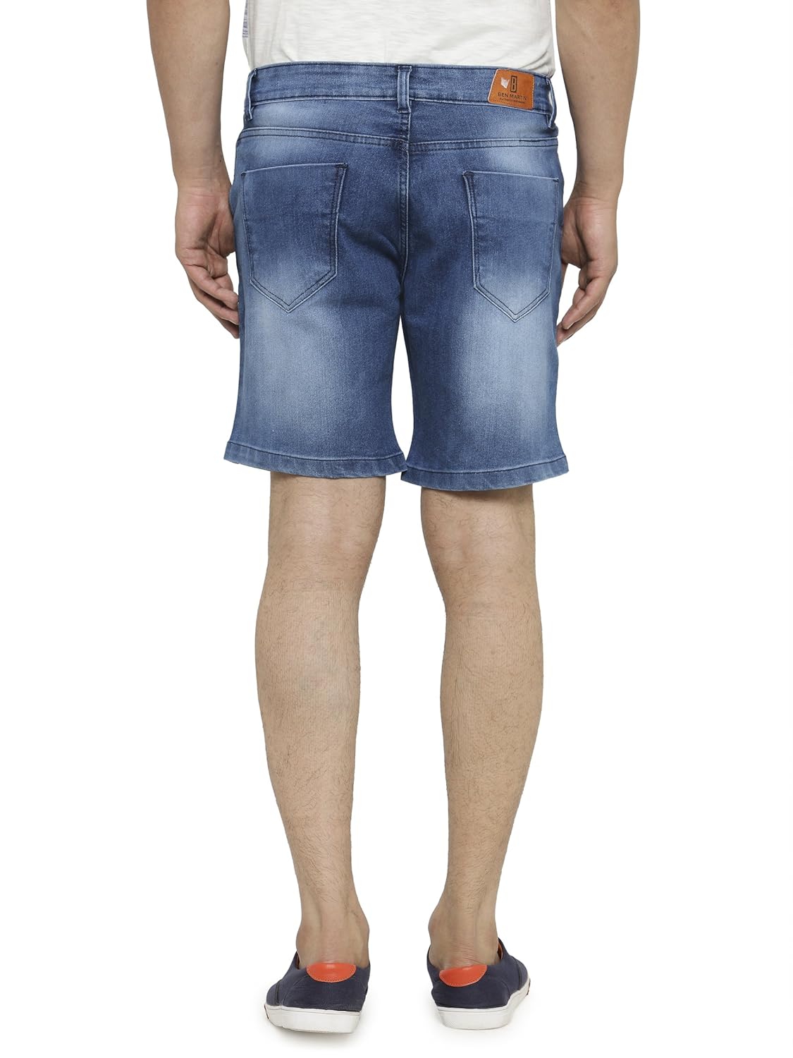 ben martin men's denim shorts