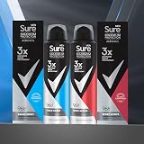 Sure Men Maximum Protection Clean Scent Body Spray 96 Hour Sweat Odour Control view 9
