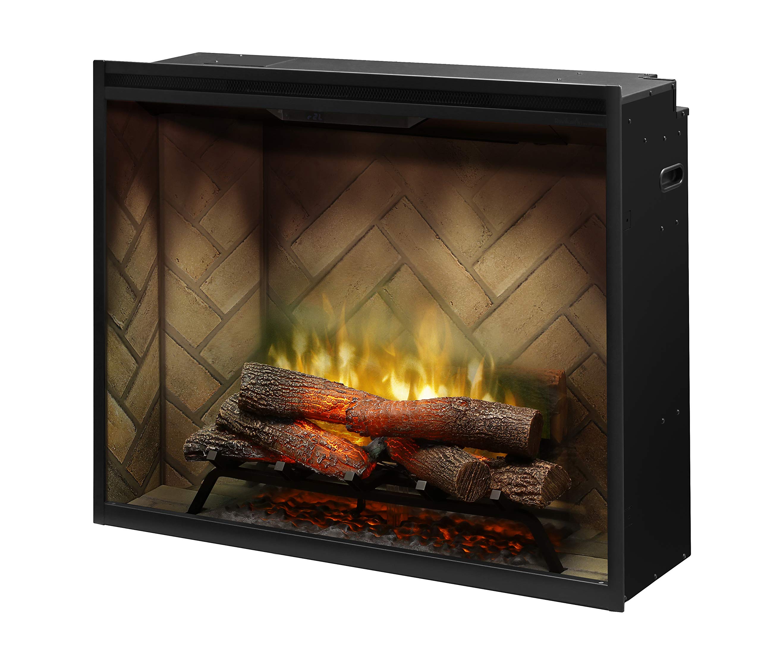 Photo 1 of **TRUCK/TRAILER PICKUP**Dimplex Revillusion® 36" Portrait Built-in Firebox (Model: RBF36P), 4435/6739/8786 BTU, 120/208/240 Volt, 1375/1975/2575 Watt, Herringbone