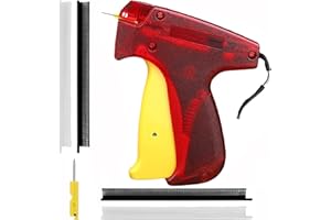 TAGYSH Tagging Gun for Clothing, Stitch Gun for Clothes, Mini Stitch Gun for Clothing Repairs with 2 Needle, 2000 Black and 2000 White Micro Fasteners