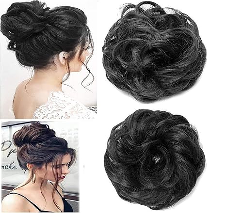 Kabello Synthetics Ponytail Bun Maker Hair Extension For Women