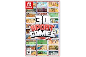 MAXIMUM ENTERTAINMENT 30 Sport Games in 1 Nintendo Switch
