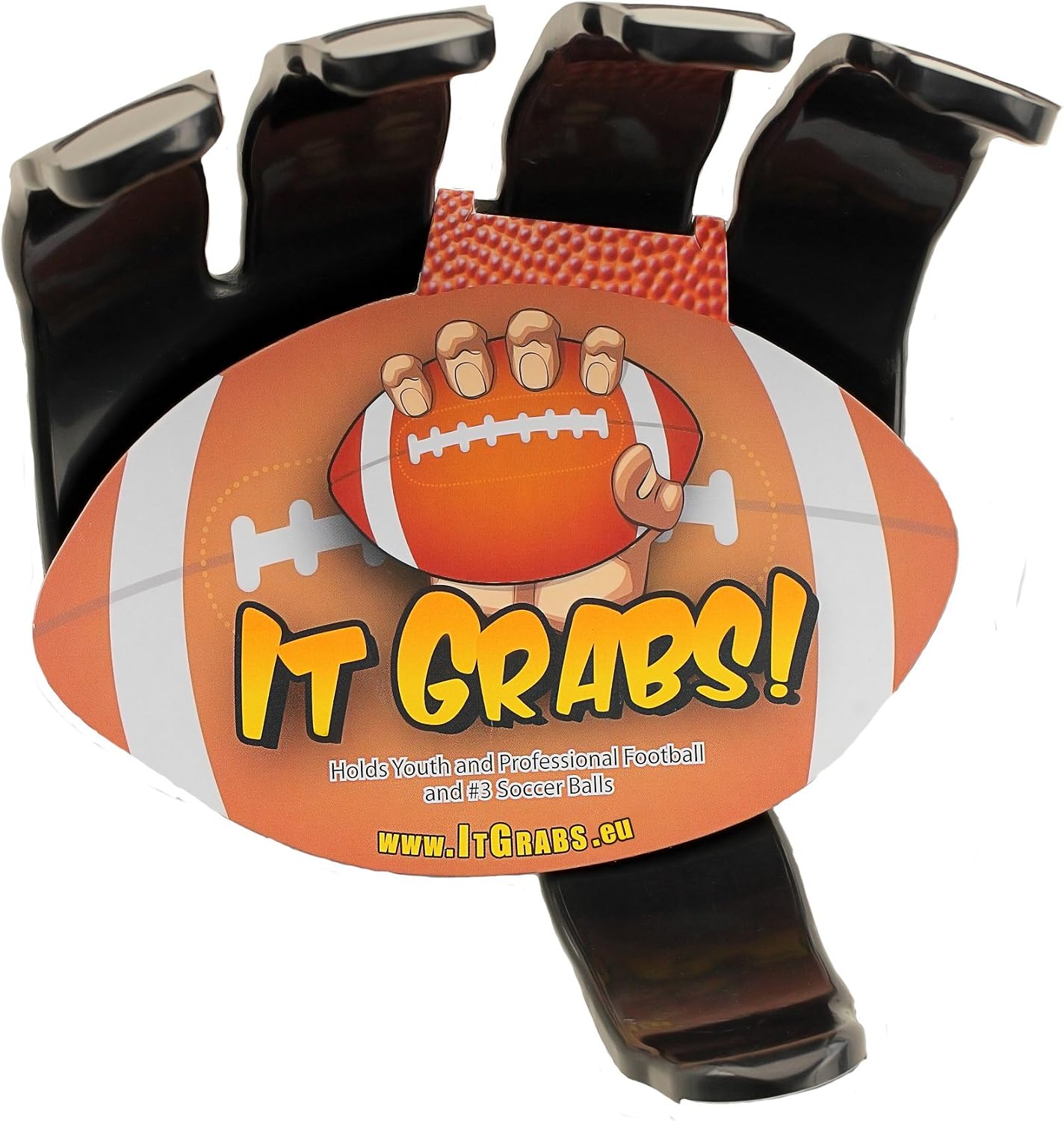 IT GRABS AMERICAN FOOTBALL RUGBY SPORTS BALL HOLDER Hand Claw