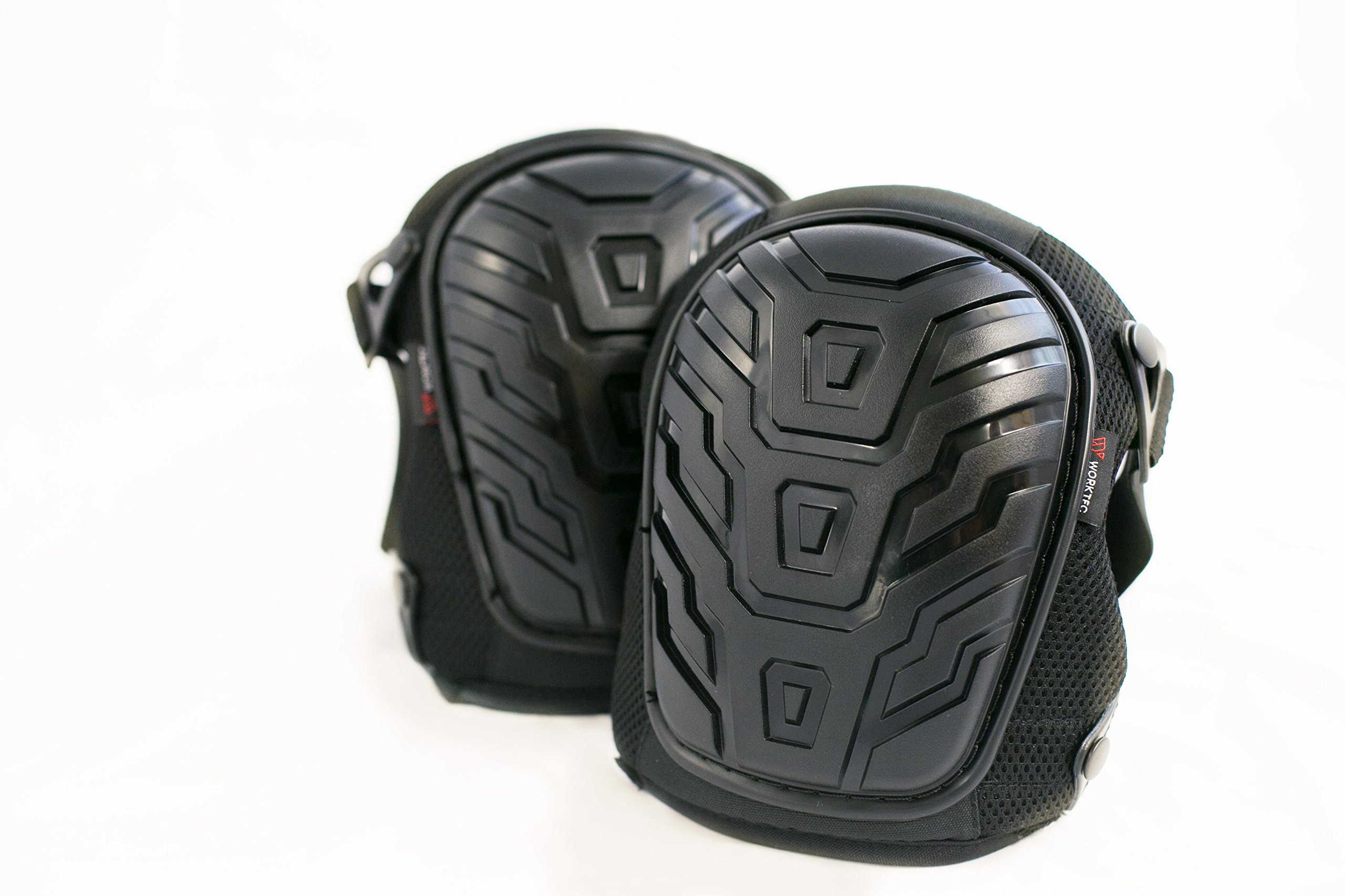 Worktec USA Comfortable Work Knee Pads with Gel Cushion and Heavy Duty
