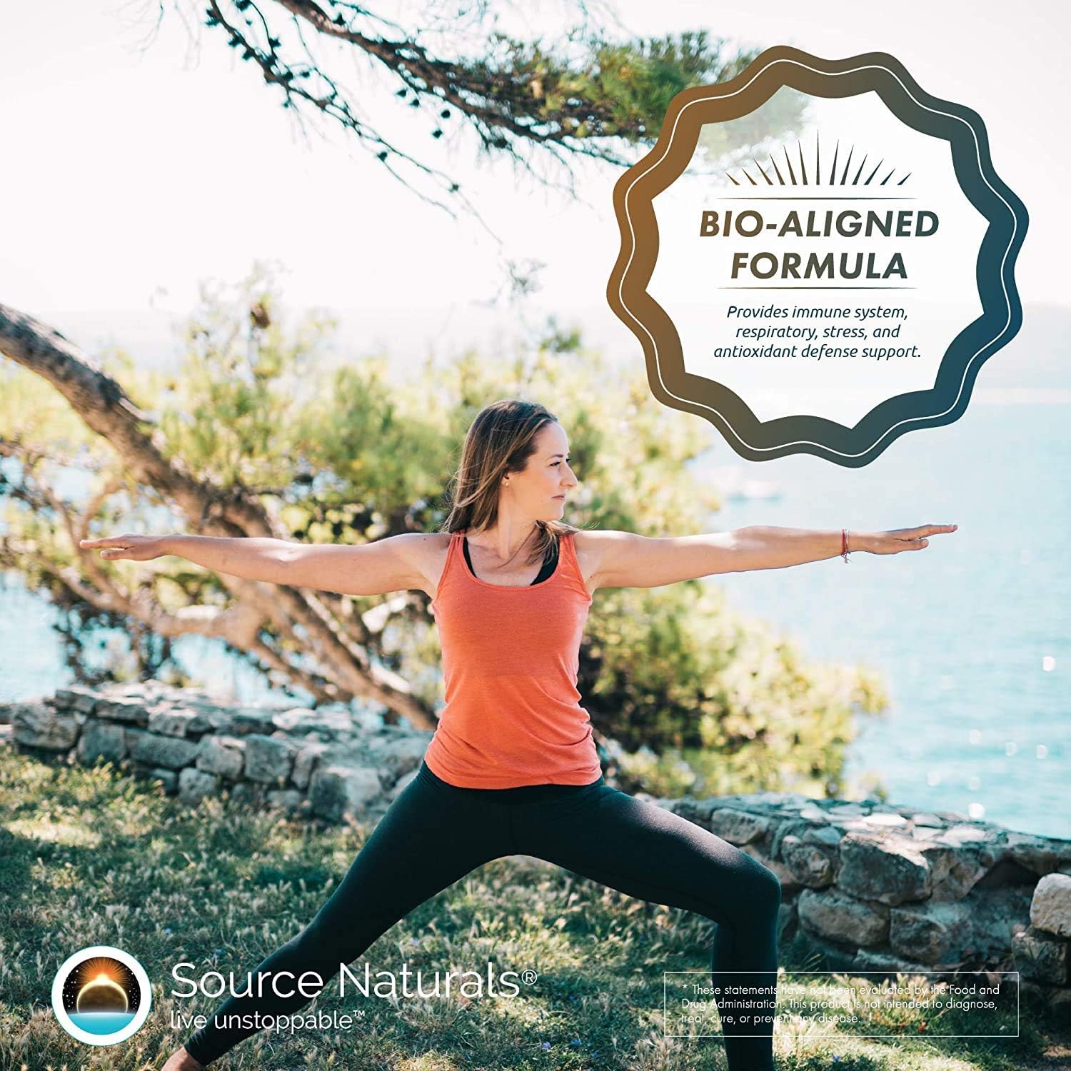Source Naturals Wellness Formula Bio-Aligned Vitamins & Herbal Defense For Immune System Support - Dietary Supplement & Immunity Booster - 240 Capsules: Health & Personal Care