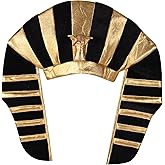 Beistle Plush Fabric Egyptian Pharaoh Hat Headpiece Halloween Costume Accessory
