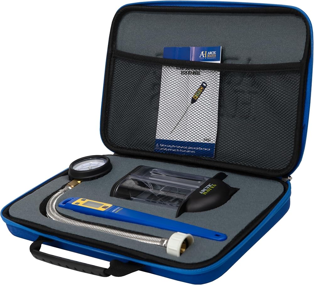 Arctic Hayes Water Pressure Flow Temperature Measuring Kit