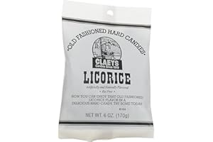 CLAEYS Claey's, Old Fashioned Hard Candy Licorice, 6 oz