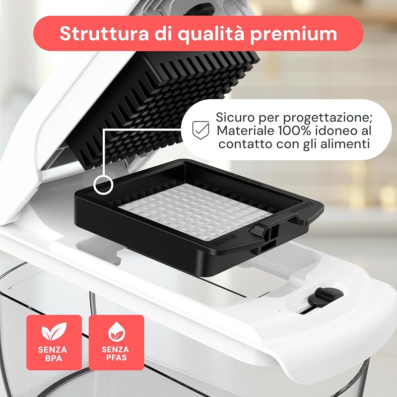 Pro Original - Taglia Verdure e Spiralizzatore - 4 Lame