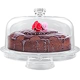 Estilo Multifunctional Cake and Serving Stand, Clear