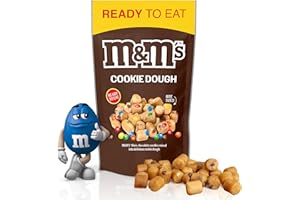 Candylandia M&Ms Edible Cookie Dough Candy Bites made from No Egg Edible Cookie Dough, Same as in Movie Theaters, Tastes Great Frozen 1 bag