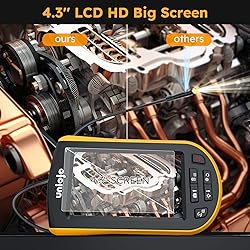 [Dual-Lens] Borescope,Endoscope Camera with