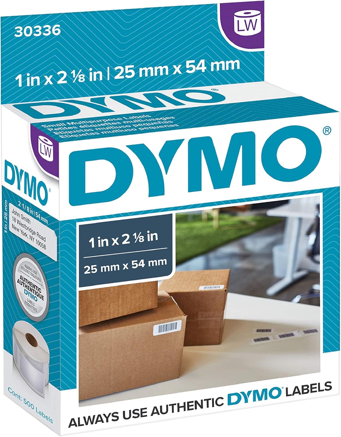 dymo multipurpose labels