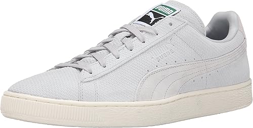 puma gray suede shoes