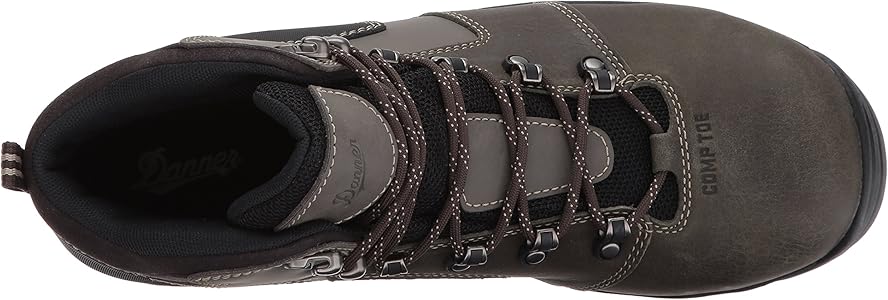 danner men's vicious 4.5 inch non metallic toe work boot