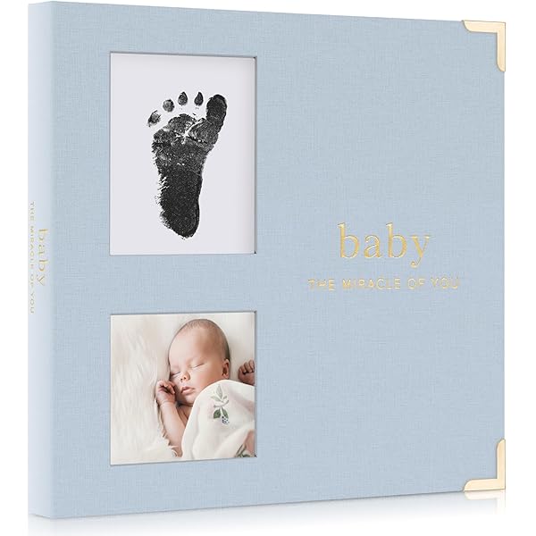 Amazon.com: Pearhead Baby Photo Album, Keepsake Book for New and