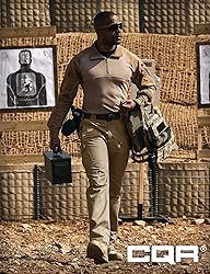 CQR Men's Tactical Pants, Water Resistant Ripstop