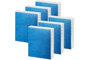 HFT600 Filter T Humidifier Wick Filter Compatible with Honeywell Top Fill Tower Humidifier HEV615, HEV620, Mesh Treated Layer
