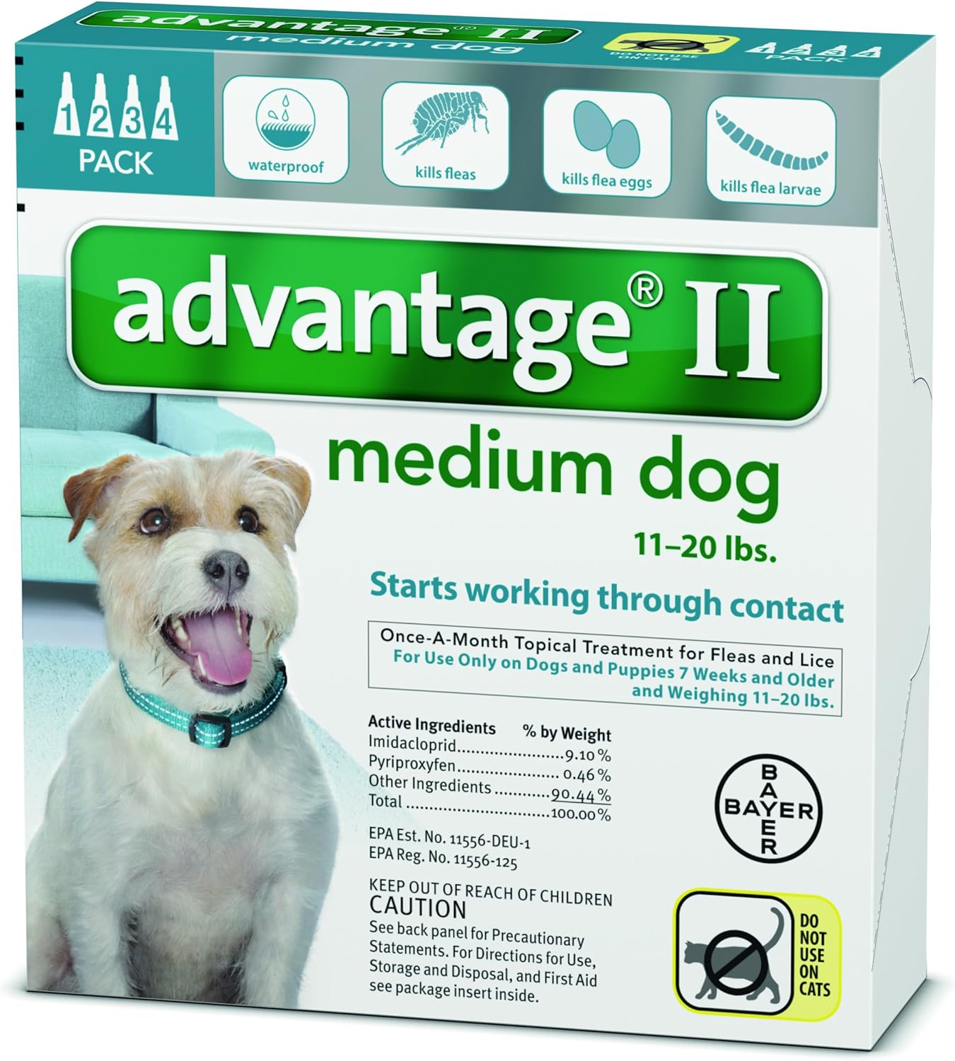 advantage for medium dogs