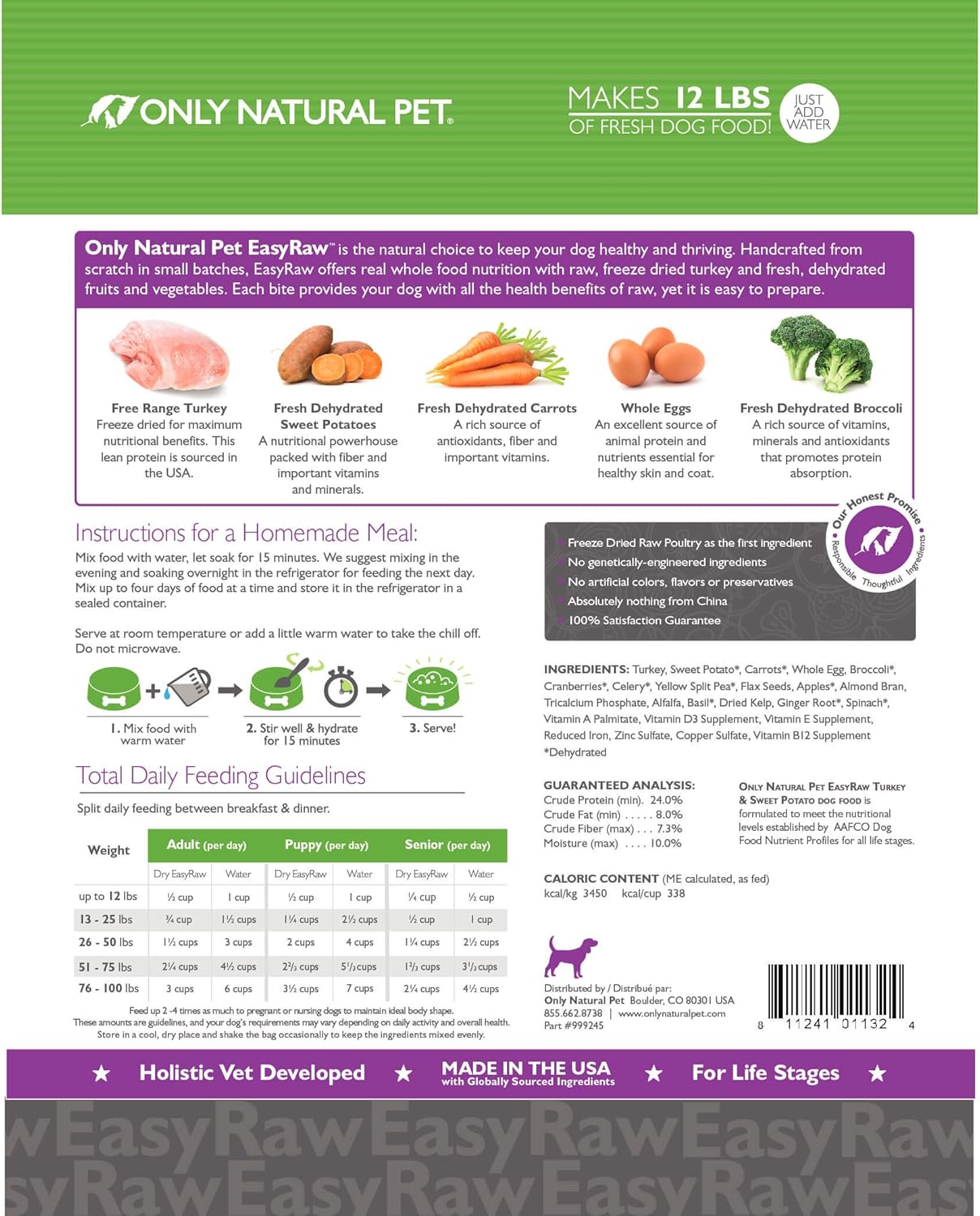 only natural pet easyraw