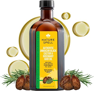 Nature Spell Jamaican Black Castor Oil and Rosemary Blend 150ml