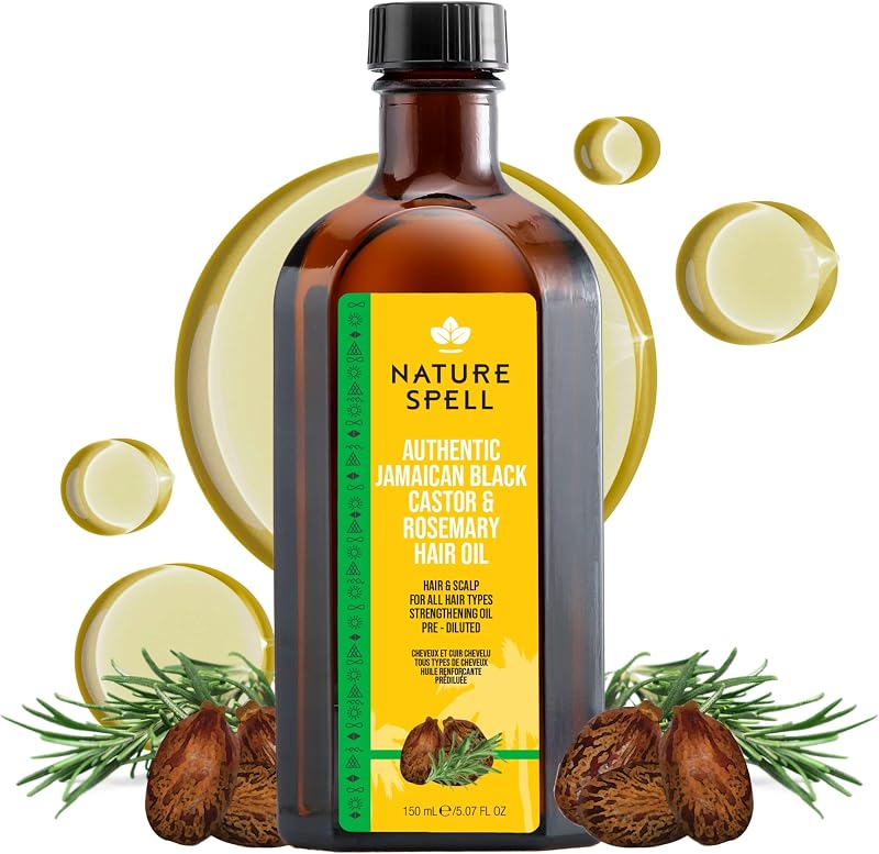 Nature Spell Jamaican Black Castor Oil and Rosemary Blend 150ml