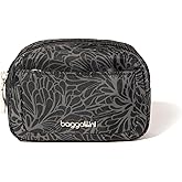 Baggallini Women's Pocket Cosmetic - Lightweight Bag - Travel Essentials Makeup Organizer Mini