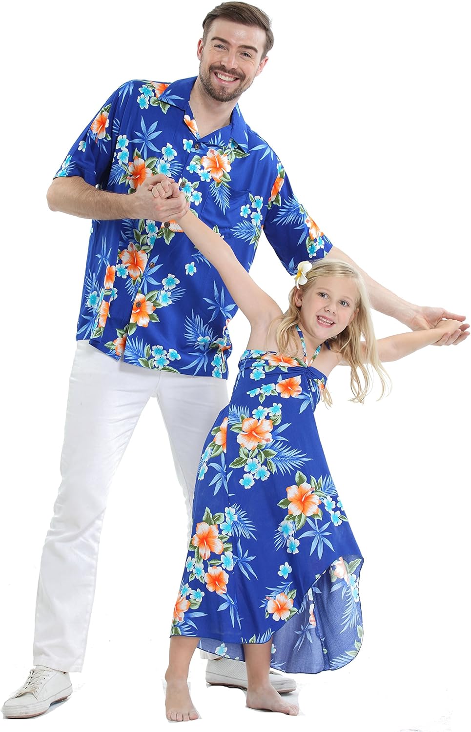 matching outfits for dad and daughter