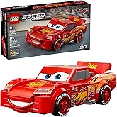 LEGO Speed Champions Lightning McQueen Toy - Disney Pixar Cars Building Blocks for Kids, Boys & Girls, Ages 9+ - Pretend Play