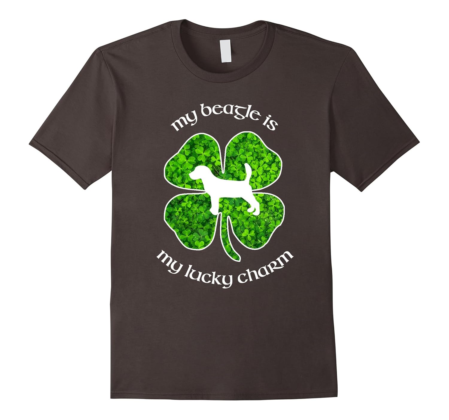 My Beagle Is My Lucky Charm St Patrick's T-Shirt Dog Tee-AZP