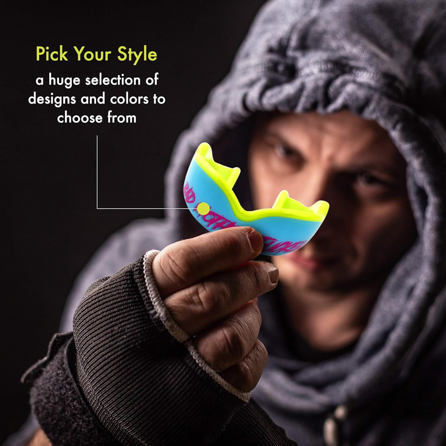 DAMAGE CONTROL High Impact Mouth Guard, Mouthguards for Sports, Boxing, Roller Derby, Hockey, Lacrosse Mouth Guard, Mouth Guards Ultra Fit and Protection Against Shock : Sports & Outdoors