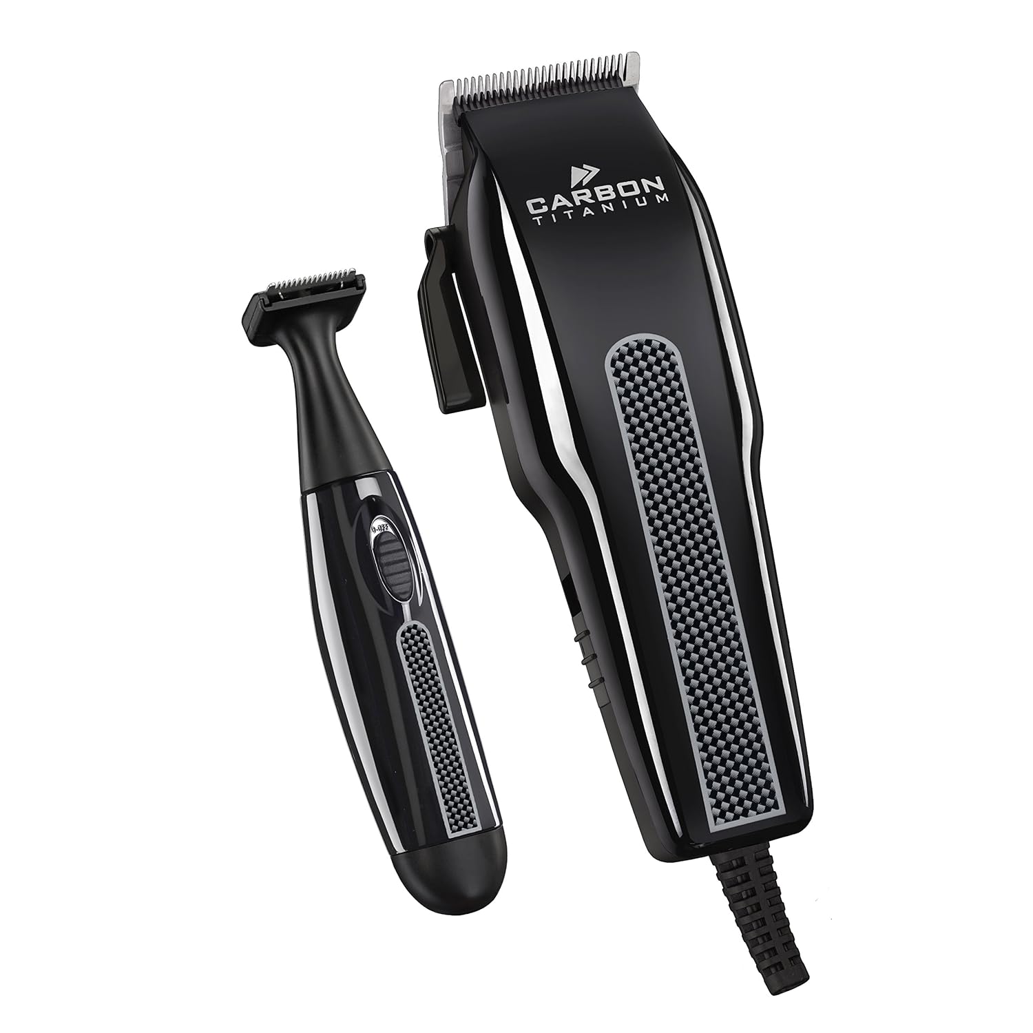 BaByliss Carbon Titanium Hair Clipper, Beard & Trimmer Set 18 Piece