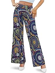 Arolina Women's Stretchy Wide Leg Palazzo Lounge