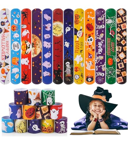 RICEDUO Lot De 36 Bracelets Slap De Noël Pour Enfants, 12